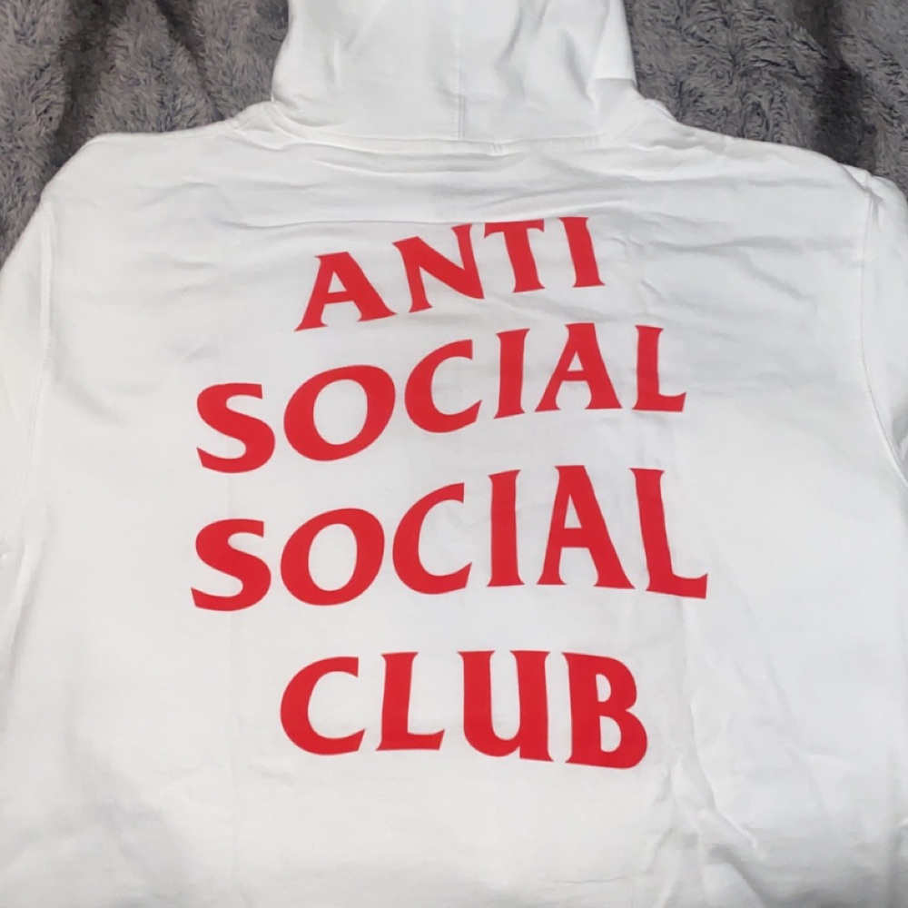 Anti Social Social Club White Sweater